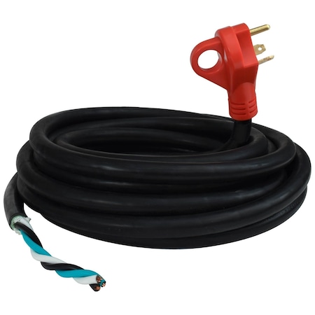 Valterra 30AMP RV NON-DETACHABLE POWER CORD 25FT A10-3025END